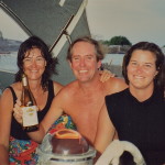 Maryann Whitey and Max on Birthday night